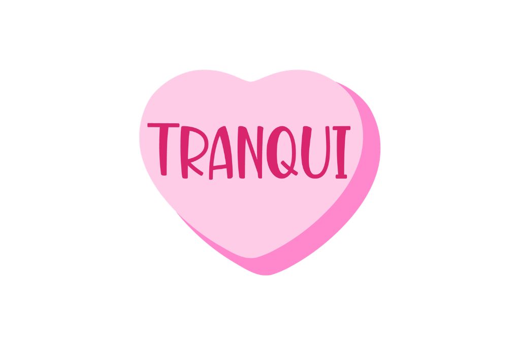 Tranqui — vector para corte CNC