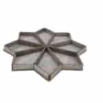 Charola de servicio flor - Vector descarganle para corte CNC y grabado laser gratis | Stanser