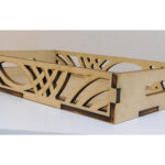 Charola 9mm - Vector SVG DXF para CNC Router y Laser CO2 - Descargable gratis | Stanser