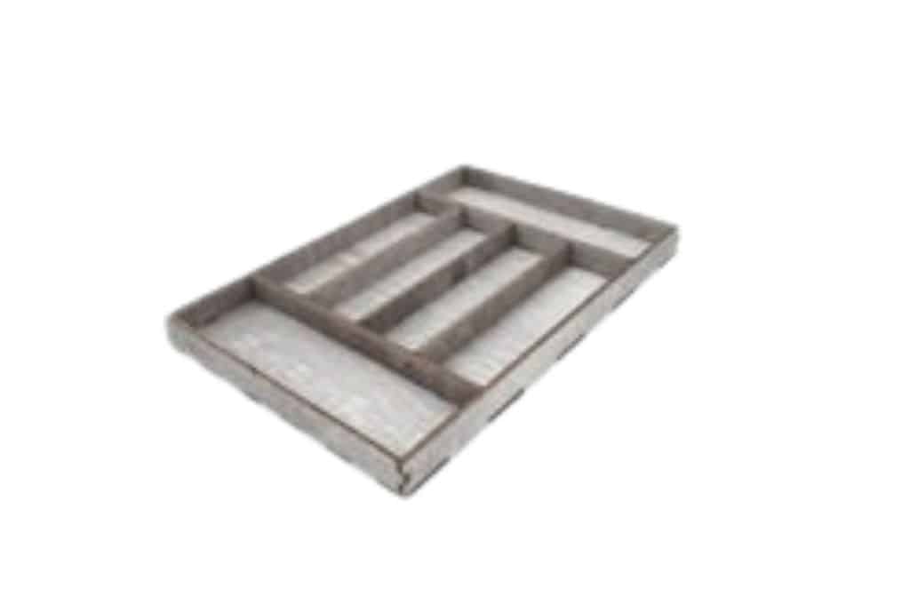 vector descargable para reproducir el diseño de una charola de servicio rectangular.   Utiliza tu máquina de corte CNC