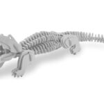 Cocodrilo - Vector descarganle para corte CNC y grabado laser gratis | Stanser