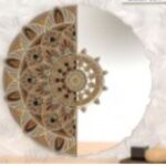 Espejo de mandala 4 - Vector descarganle para corte CNC y grabado laser gratis | Stanser