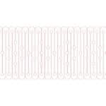 vector descargable para reproducir el diseño de una bisagra viva.  Utiliza tu máquina de corte CNC