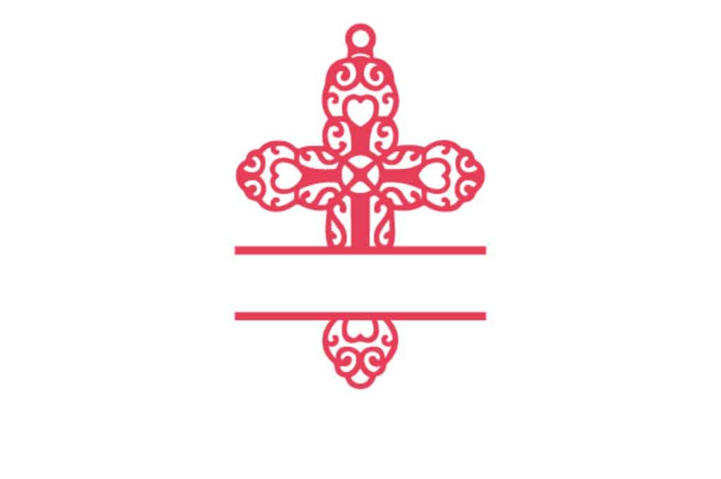 vector descargable para reproducir el diseño de una cruz pascual.   Utiliza tu máquina de corte CNC para la realización de este proyecto.