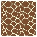 vector descargable para reproducir el diseño de un animal print de jirafa.    Utiliza tu máquina de corte CNC