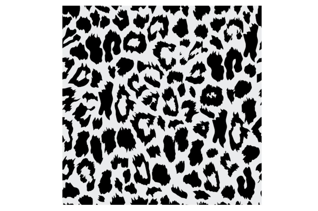 Animal print lince — vector para corte CNC