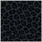 vector descargable para reproducir el diseño de un animal print de pantera negra.   Utiliza tu máquina de corte CNC