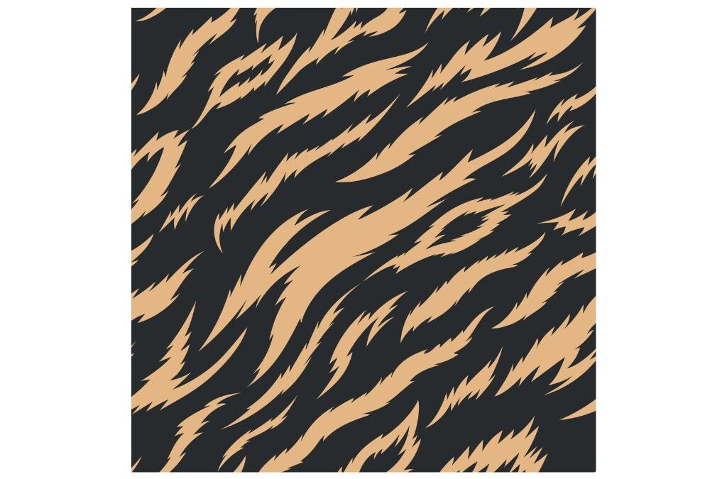 Animal print perro salvaje