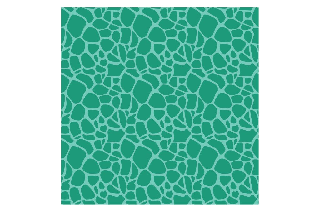 vector descargable para reproducir el diseño de un animal print de tortuga.   Utiliza tu máquina de corte CNC