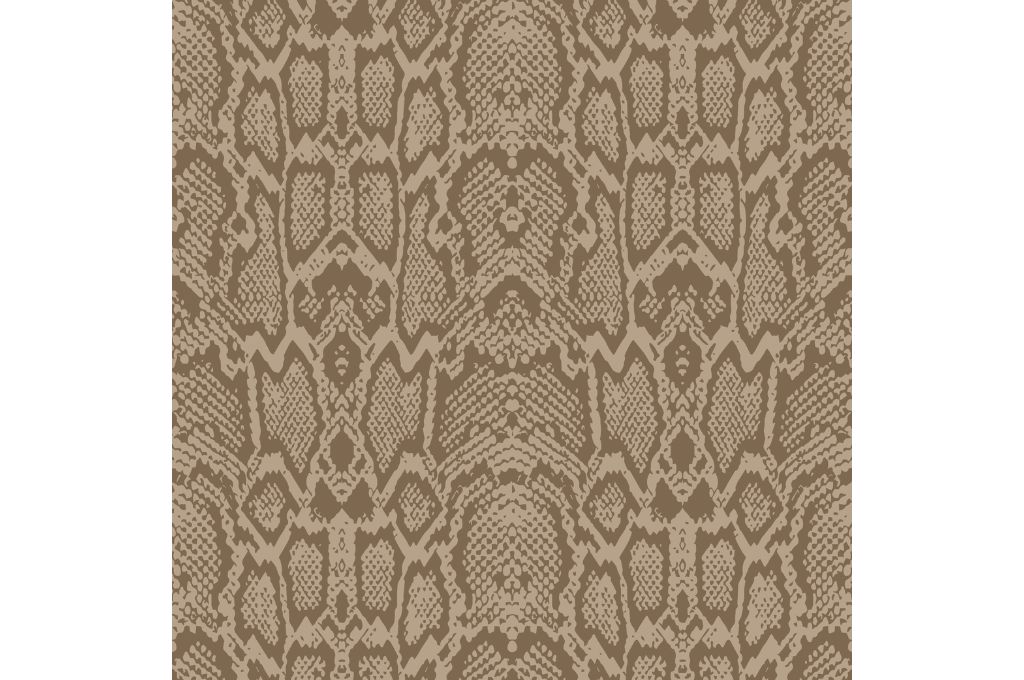 Animal print víbora — vector para corte CNC