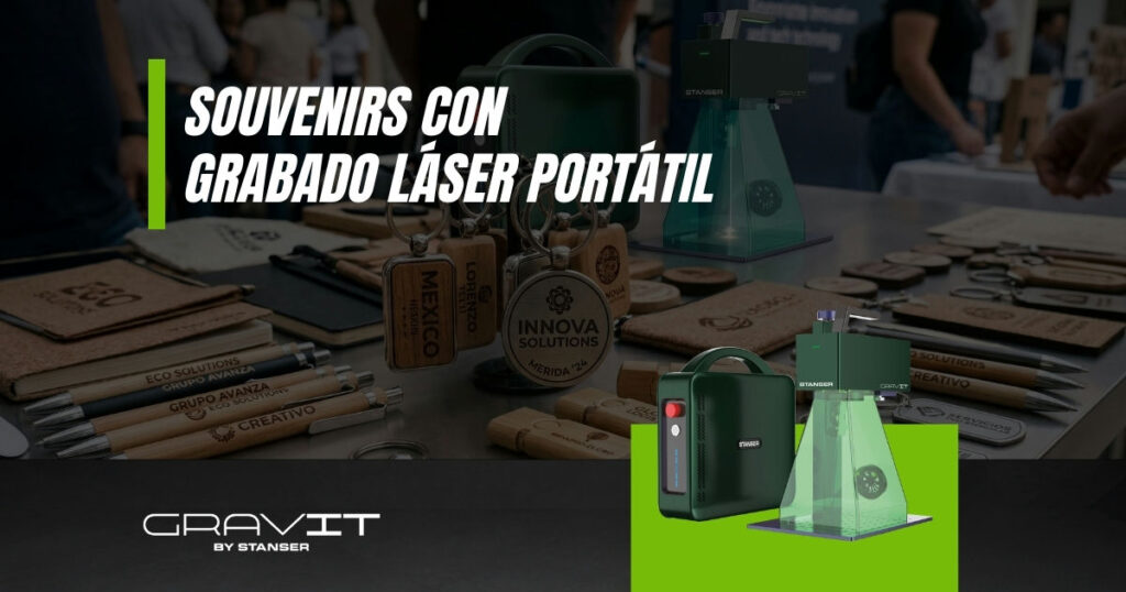 Souvenirs con grabado láser portátil para turistas en Semana Santa