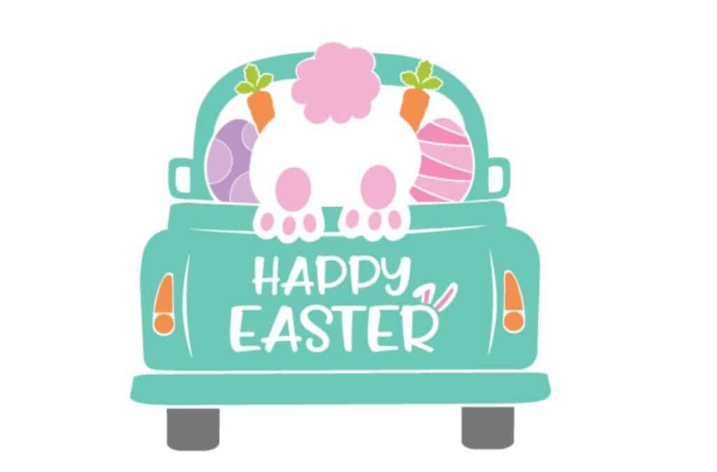Camión huevos de pascua