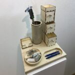 vector descargable para reproducir el diseño de un organizador de oficina.   Utiliza tu máquina de corte CNC