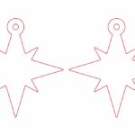 Aretes de estrella - Vector descarganle para corte CNC y grabado laser gratis | Stanser
