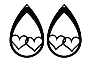 Aretes de corazón