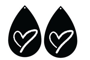 Aretes de corazones 5