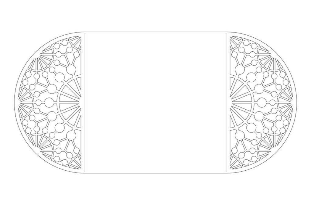 Tarjetas tipo puertas Mandalas