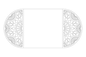 Tarjetas tipo puertas Mandalas