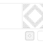 vector descargable para reproducir el diseño de un Mantel individual  Utiliza tu máquina de corte CNC