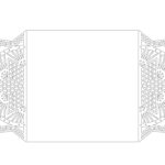 vector descargable para reproducir el diseño de Tarjetas tipo puertas Mandala   Utiliza tu máquina de corte CNC