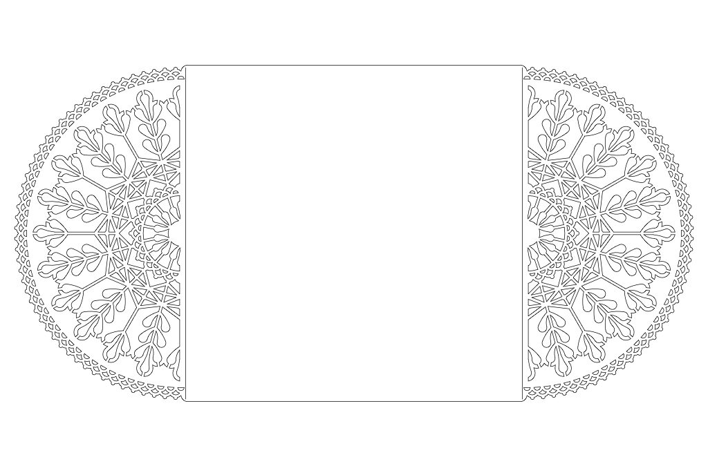 Tarjetas tipo puertas Flores