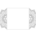 vector descargable para reproducir el diseño de Tarjetas tipo puertas Estrella  Utiliza tu máquina de corte CNC