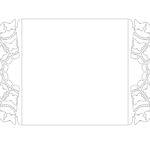 vector descargable para reproducir el diseño de Tarjetas tipo puertas Relieve Mariposa  Utiliza tu máquina de corte CNC