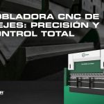 Dobladora CNC de 7 ejes: precisión y control total