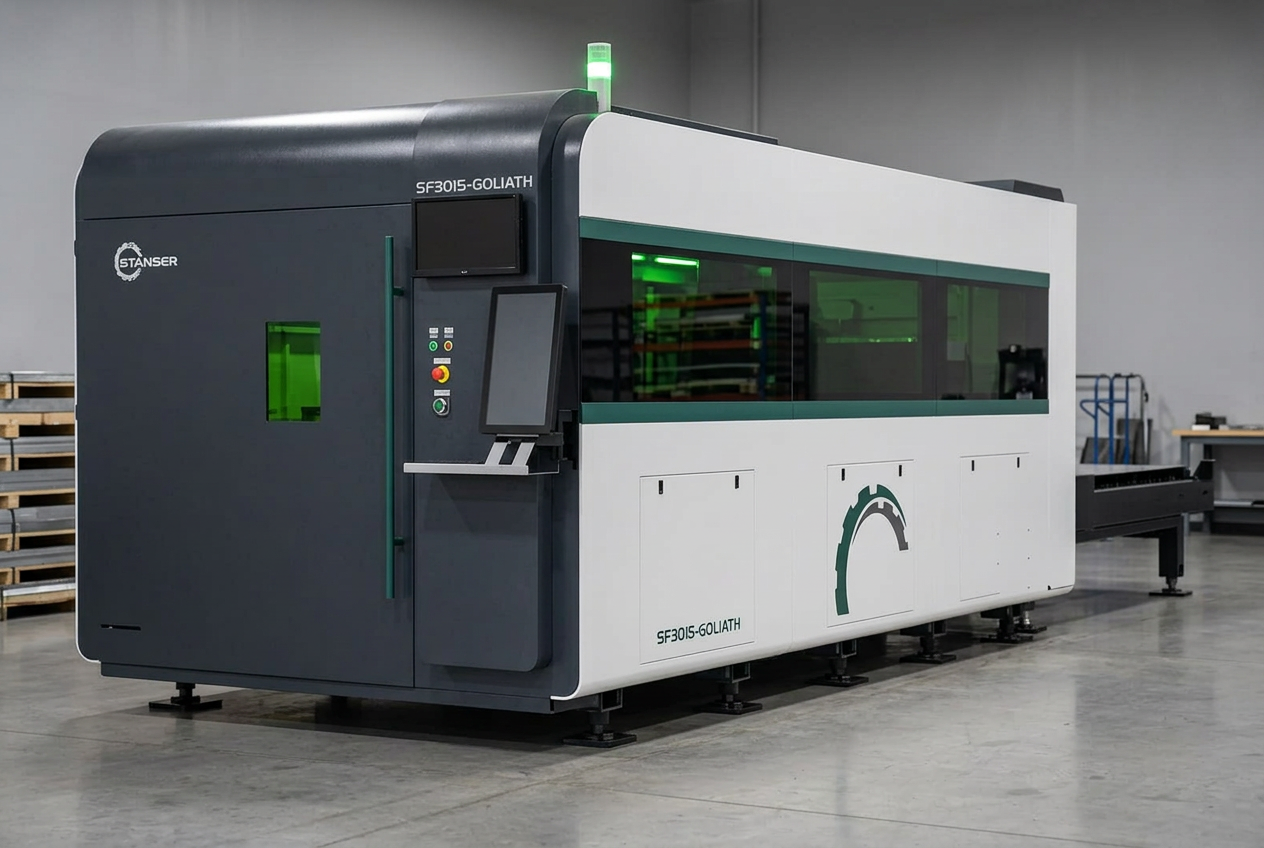 CNC Fibra de Corte SR3015 GOLIATH