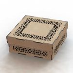 Caja calada para chocolates 3 - Vector SVG DXF para CNC Router y Laser CO2 - Descargable gratis | Stanser