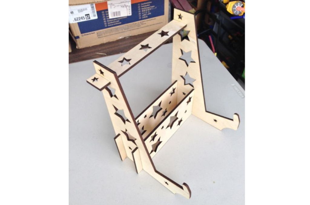 Base para guitarra — vector para corte CNC