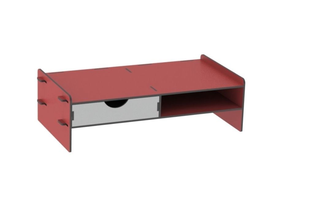 Base para laptop — vector para corte CNC