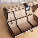 Caja con forma de barril - Vector SVG DXF para CNC Router y Laser CO2 - Descargable gratis | Stanser