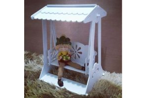 Columpio decorativo mesa de dulces