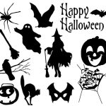 vector descargable para reproducir el diseño de Imagenes de halloween   Utiliza tu máquina de corte CNC para la realización de este proyecto.