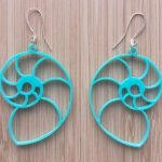 Aretes de caracol - Vector descarganle para corte CNC y grabado laser gratis | Stanser