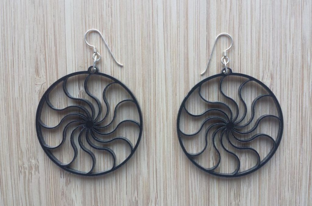 Aretes geometría — vector para corte CNC