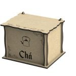Caja para bolsas de te - Vector SVG DXF para CNC Router y Laser CO2 - Descargable gratis | Stanser
