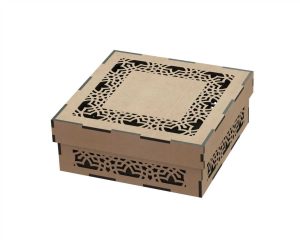 Caja para chocolates calada