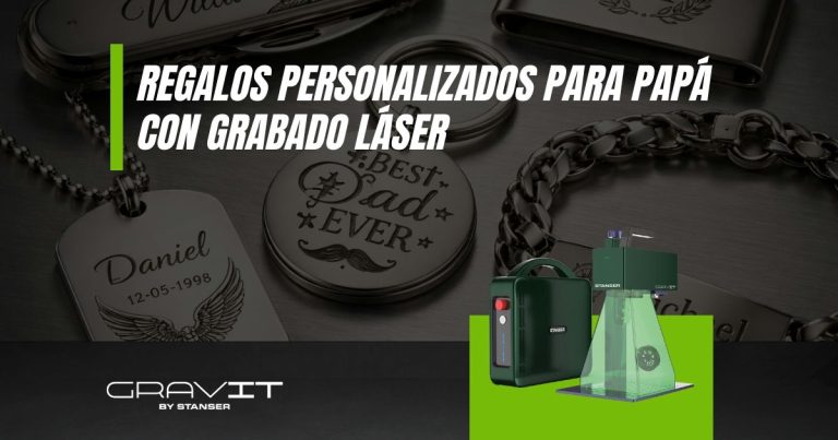 Regalos personalizados para papá con grabado láser