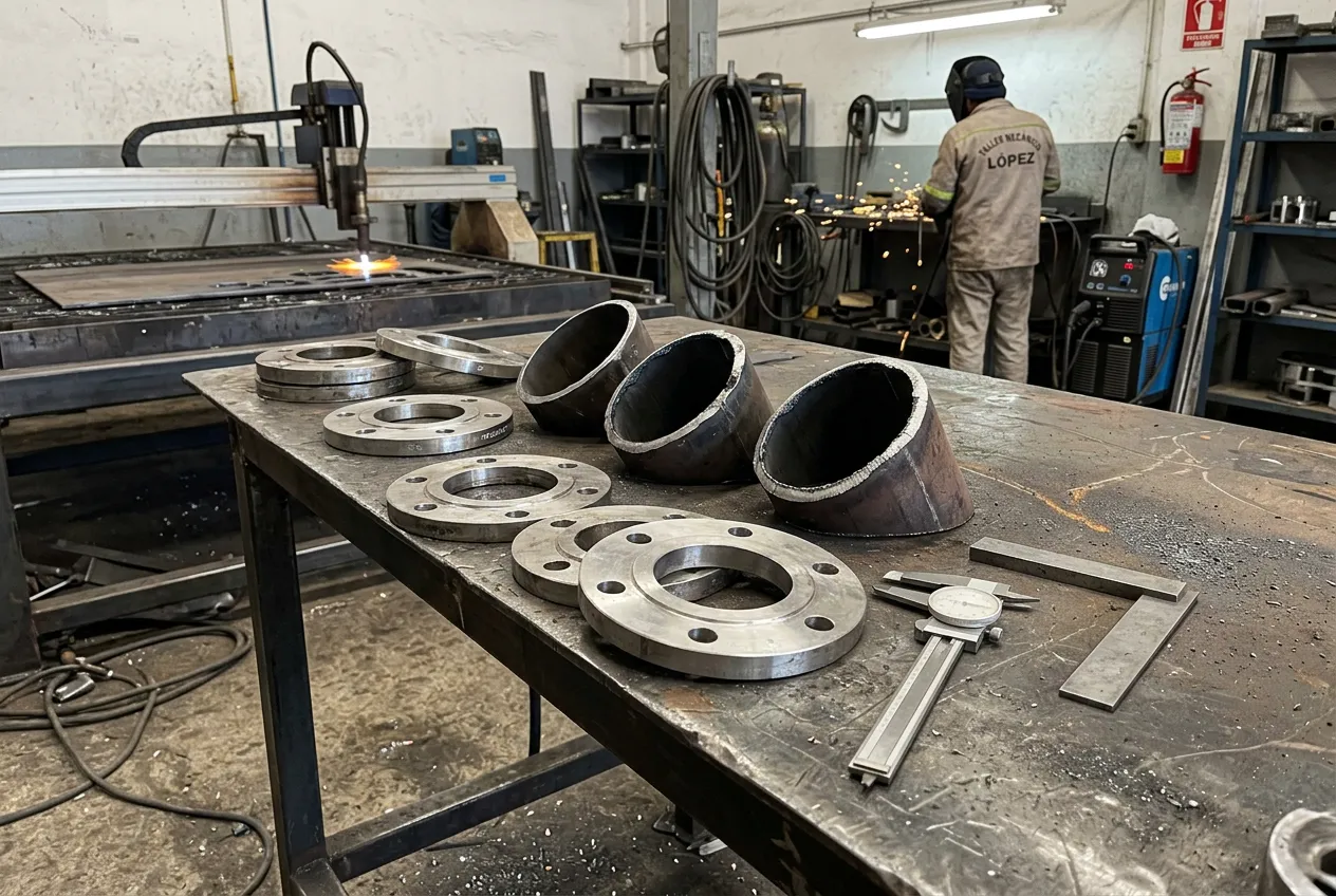 Oil Gas y tubería con plasma CNC Stanser