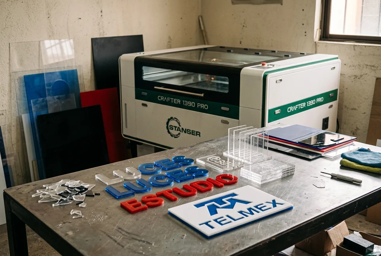 Señalética y Displays en Acrílico
