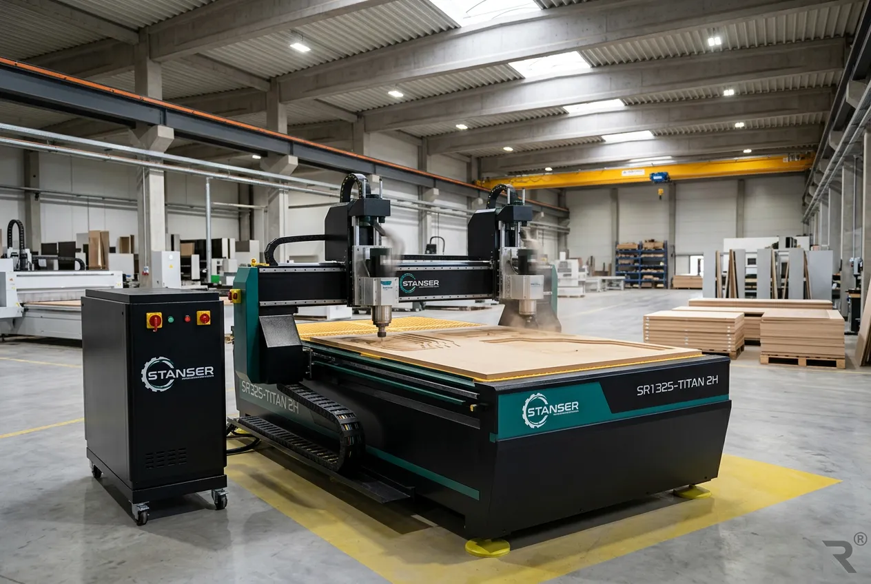 Router CNC SR1325-TITAN 2H