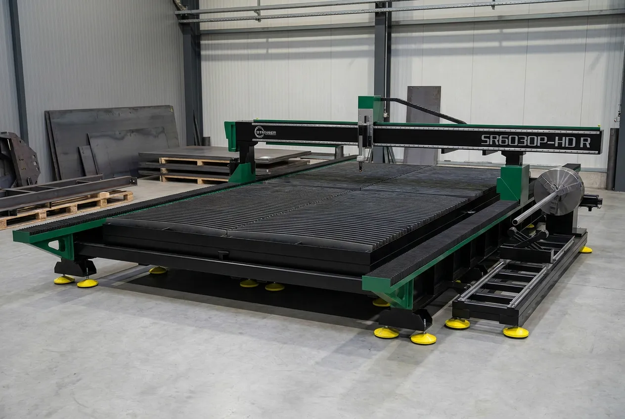 Plasma CNC Serie HD Heavy Duty (uso rudo) Stanser Hypertherm