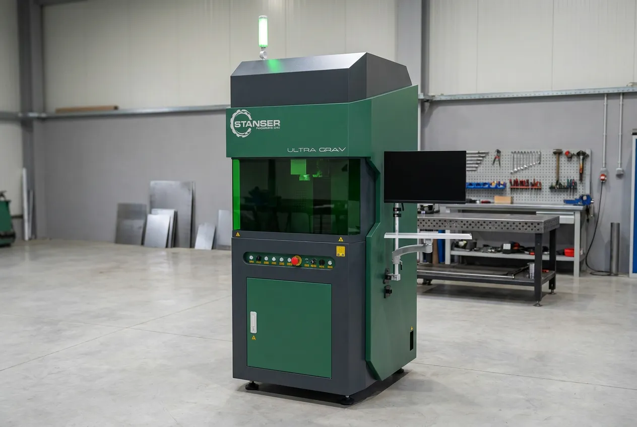 CNC Laser Fibra de Grabado Ultra Grav Stanser