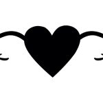 descargable para reproducir el diseño de Corazón con alas  Utiliza tu máquina de corte CNC para la realización de este proyecto.
