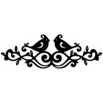vector descargable para reproducir el diseño de una espiral decorativa.  Utiliza tu máquina de corte CNC