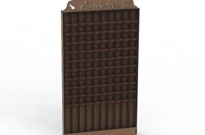 Estante para esmaltes de uñas