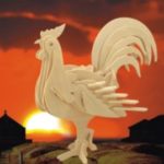 Gallo 3D - Vector descarganle para corte CNC y grabado laser gratis | Stanser