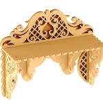 Repisa antigua - Vector descarganle para corte CNC y grabado laser gratis | Stanser